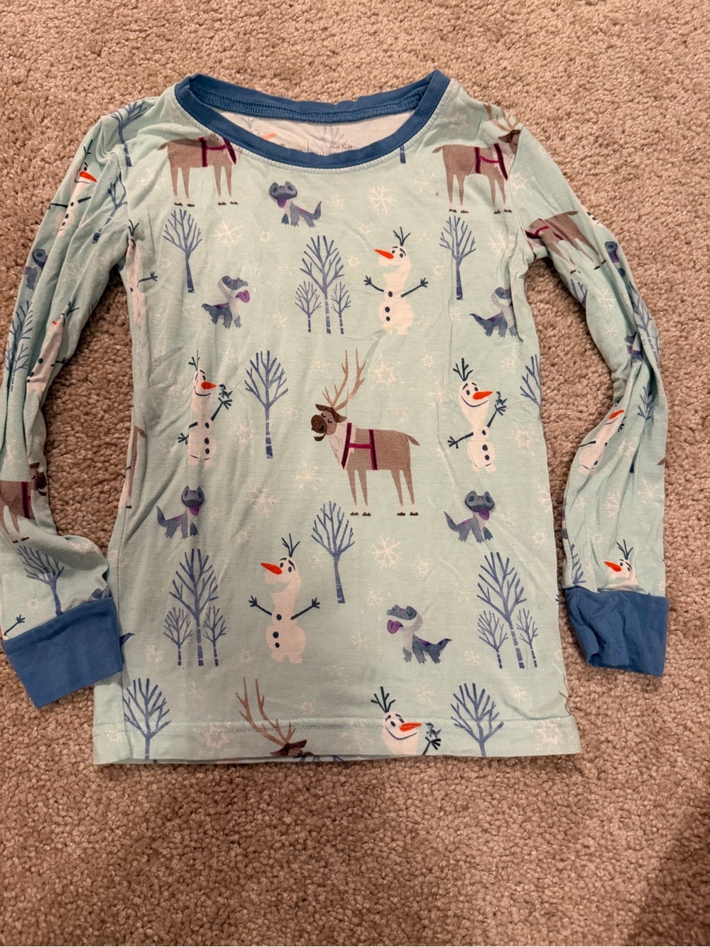 Little Sleepies x Disney Frozen Olaf Pajama Set - Picture 2 of 6